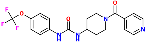 (图片) MC080080 1-Isonicotinoylpiperidinyl-3-(trifluoromethoxy-Ph)urea